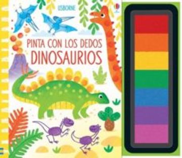 portada Dinosaurios: Pinta con los Dedos
