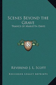 portada scenes beyond the grave: trance of marietta davis (in English)