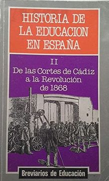 portada Historia de la Educacion en España Tomo 2