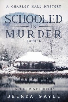 portada Schooled in Murder: Large Print