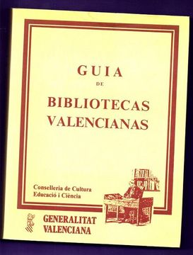 portada Guia de Bibliotecas Valencianas. Anabad Valenciana.