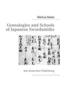 portada genealogies and schools of japanese swordsmiths (en Inglés)