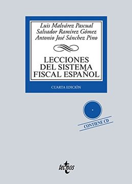 portada Lecciones Del Sistema Fiscal Español (Derecho - Biblioteca Universitaria De Editorial Tecnos)