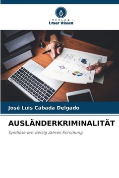 portada Ausländerkriminalität (en Alemán)