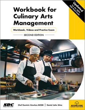 portada Workbook for Culinary Arts Management: Workbook, Videos and Practice Exam (en Inglés)