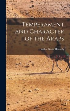 portada Temperament and Character of the Arabs (en Inglés)