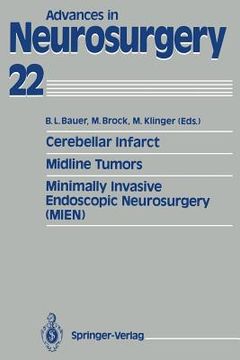 portada cerebellar infarct. midline tumors. minimally invasive endoscopic neurosurgery (mien) (en Inglés)
