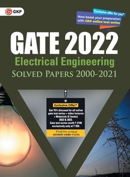 portada GATE 2022 Electrical Engineering - Solved Papers (2000-2021) (en Inglés)