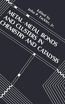 portada Metal-Metal Bonds and Clusters in Chemistry and Catalysis (en Inglés)