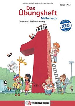 portada Das Übungsheft Mathematik 1 - din a4: Denk- und Rechentraining (en Alemán)