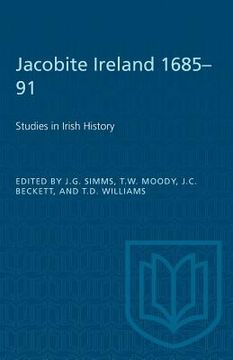 portada Jacobite Ireland 1685-91: Studies in Irish History (en Inglés)