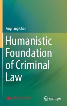 portada Humanistic Foundation of Criminal Law (en Inglés)