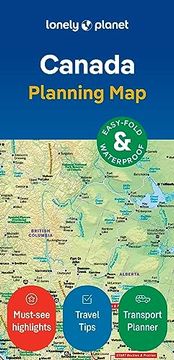portada Lonely Planet Canada Planning map (en Inglés)