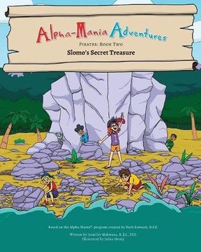 portada Alpha-Mania Adventures: Slomo's Secret Treasure: A Blending Book: Volume 2 (Pirates)