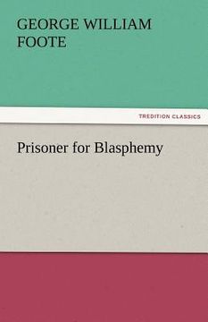 portada prisoner for blasphemy (en Inglés)