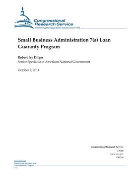 portada Small Business Administration 7(a) Loan Guaranty Program (CRS Reports)