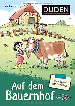 portada Mein Spiel- und Lernblock 2 - auf dem Bauernhof: Verbinden, Vergleichen, Zuordnen (en Alemán)
