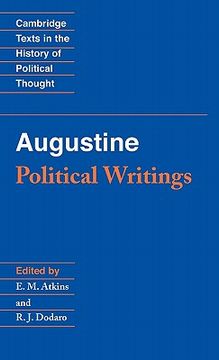 portada Augustine: Political Writings Hardback (Cambridge Texts in the History of Political Thought) (en Inglés)
