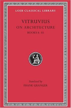 portada Vitruvius: On Architecture, Volume ii, Books 6-10 (Loeb Classical Library no. 280) (en Inglés)