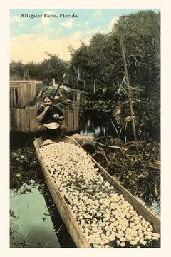portada Vintage Journal Alligator Farm, Florida (en Inglés)