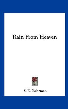 portada rain from heaven (en Inglés)