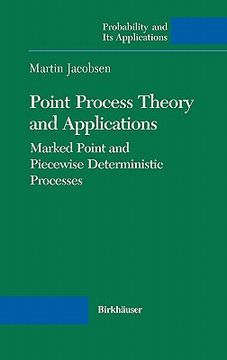 point process theory and applications (en Inglés)
