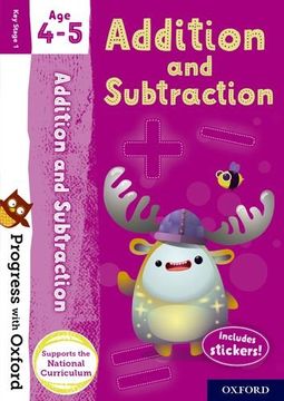 portada Progress with Oxford: Addition and Subtraction Age 4-5