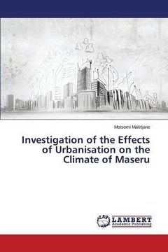 portada Investigation of the Effects of Urbanisation on the Climate of Maseru