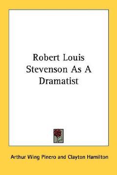 portada robert louis stevenson as a dramatist (in English)