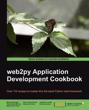 portada web2py application development cookbook (en Inglés)