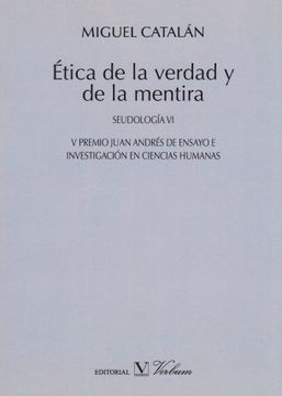 portada Ética de la Verdad y de la Mentira. Pseudología vi (Menor) (in Spanish)