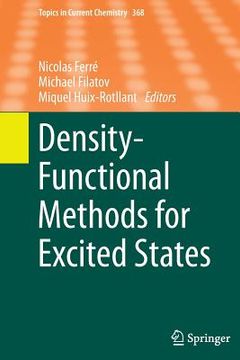 portada Density-Functional Methods for Excited States (in English)