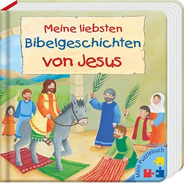 portada Meine Liebsten Bibelgeschichten von Jesus: Mein Puzzlebuch (Pappbilderbücher) (in German)