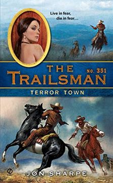 portada The Trailsman #351: Terror Town (en Inglés)