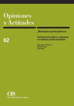 portada Municipios Participativos? (Opiniones y Actitudes) (in Spanish)