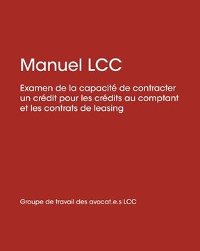 portada Manuel LCC: Examen de la capacité de contracter un crédit (en Francés)