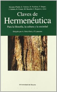 portada Claves de Hermeneutica: Para la Filosofia, la Cultura y la Socied ad