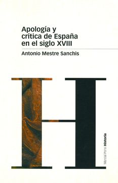 portada Apologia y Critica de España en el Siglo Xviii