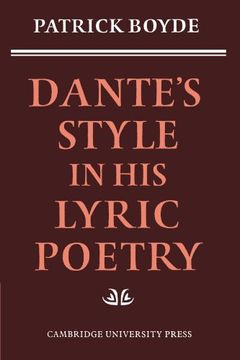 portada Dante's Style in his Lyric Poetry Paperback (en Inglés)