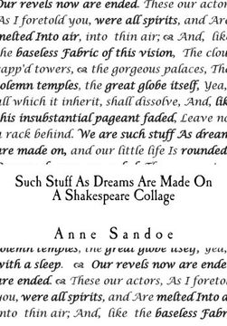portada Such Stuff As Dreams Are Made On: A Shakespeare Collage