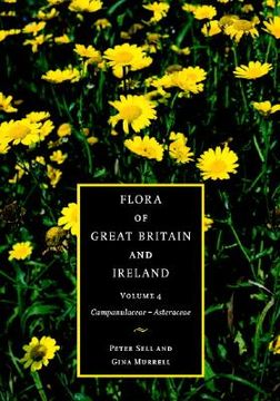 portada flora of great britain and ireland: volume 4, campanulaceae - asteraceae (en Inglés)