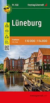 portada Lüneburg, Stadtplan 1: 14. 000 (in German)