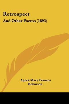 portada retrospect: and other poems (1893) (en Inglés)