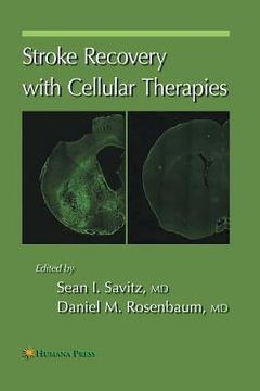 portada Stroke Recovery with Cellular Therapies (en Inglés)