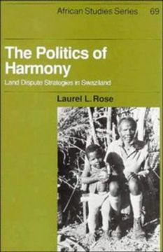 portada The Politics of Harmony Hardback: Land Dispute Strategies in Swaziland (African Studies) (in English)