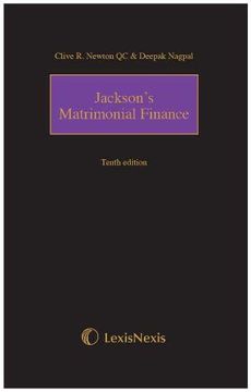 portada Jackson's Matrimonial Finance Tenth Edition (en Inglés)