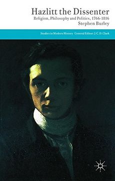 portada Hazlitt the Dissenter (Studies in Modern History) 