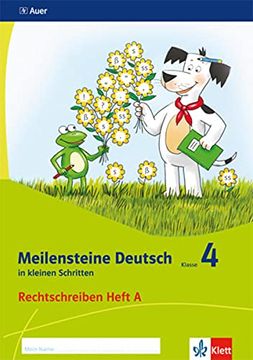 portada Meilensteine Deutsch in Kleinen Schritten. Heft 1. Klasse 4. Rechtschreiben - Ausgabe ab 2017 (en Alemán)