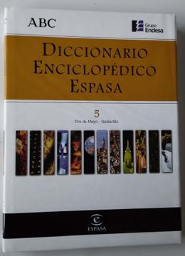portada Diccionario Enciclopédico Espasa 5 dos de Mayo - Fisidáctilo