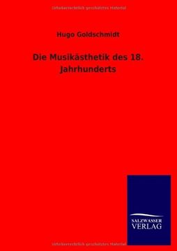 portada Die Musikasthetik Des 18. Jahrhunderts (German Edition)